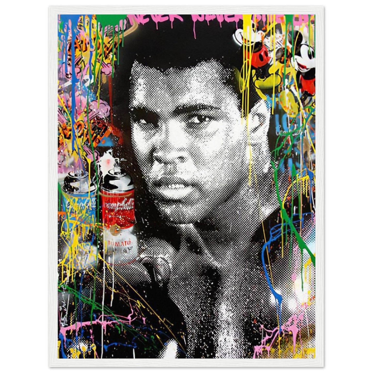 Muhammad Ali - Grafiti Art - Poster