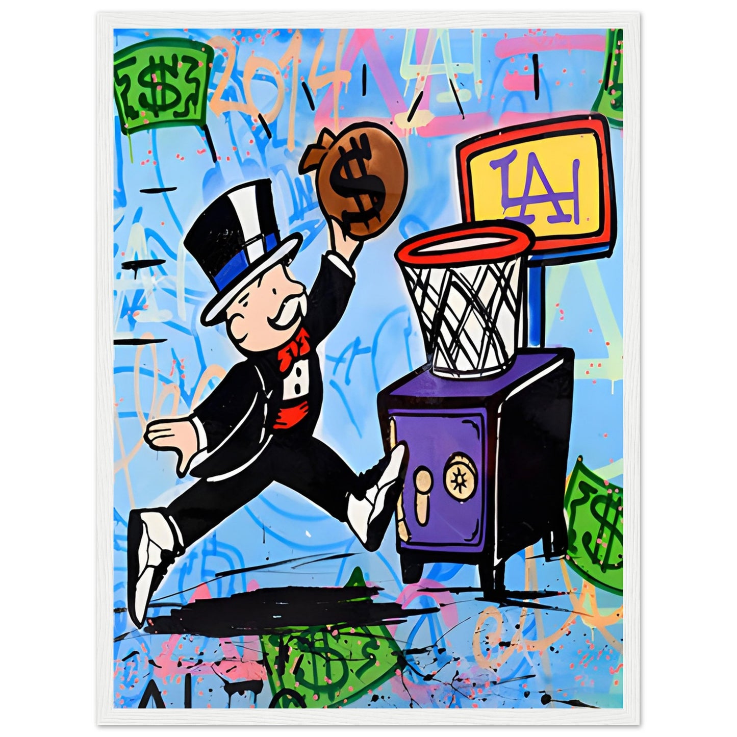 Mr. Monopoly - Graffiti - Poster