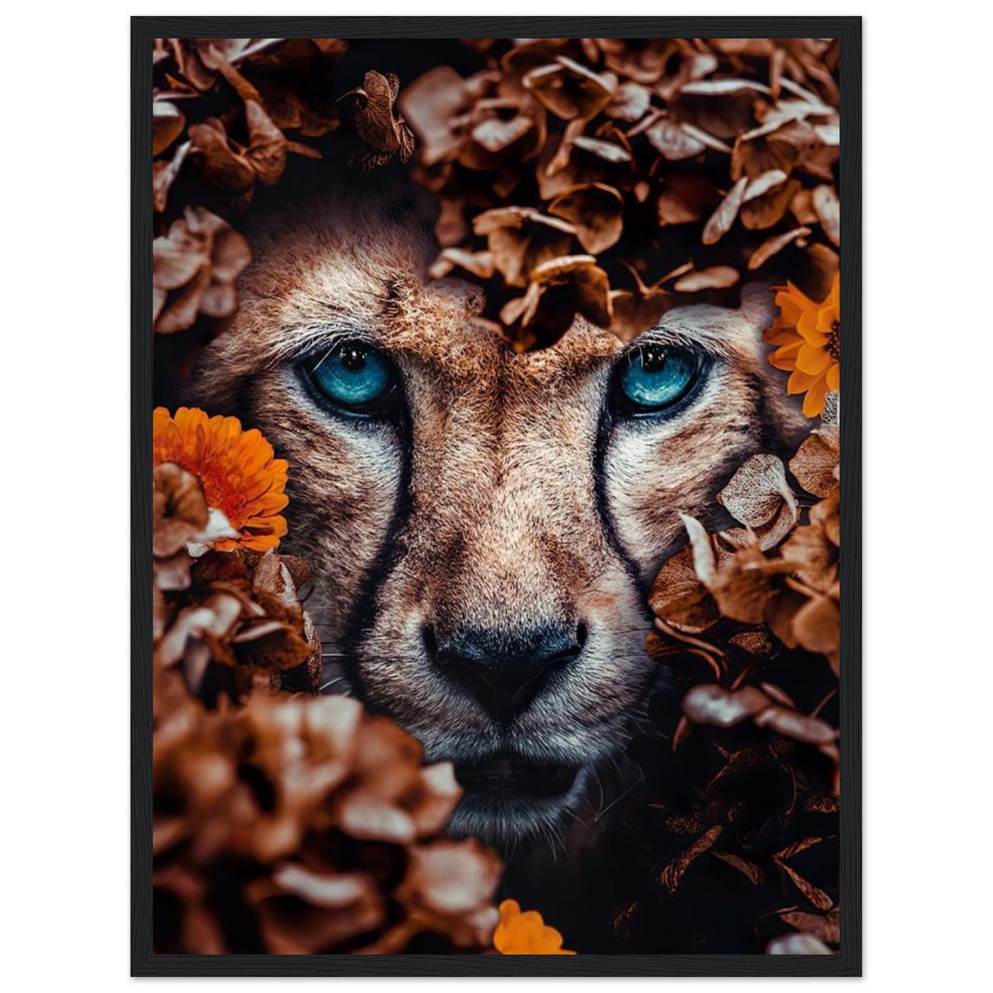 Gepard - Blätter - Poster