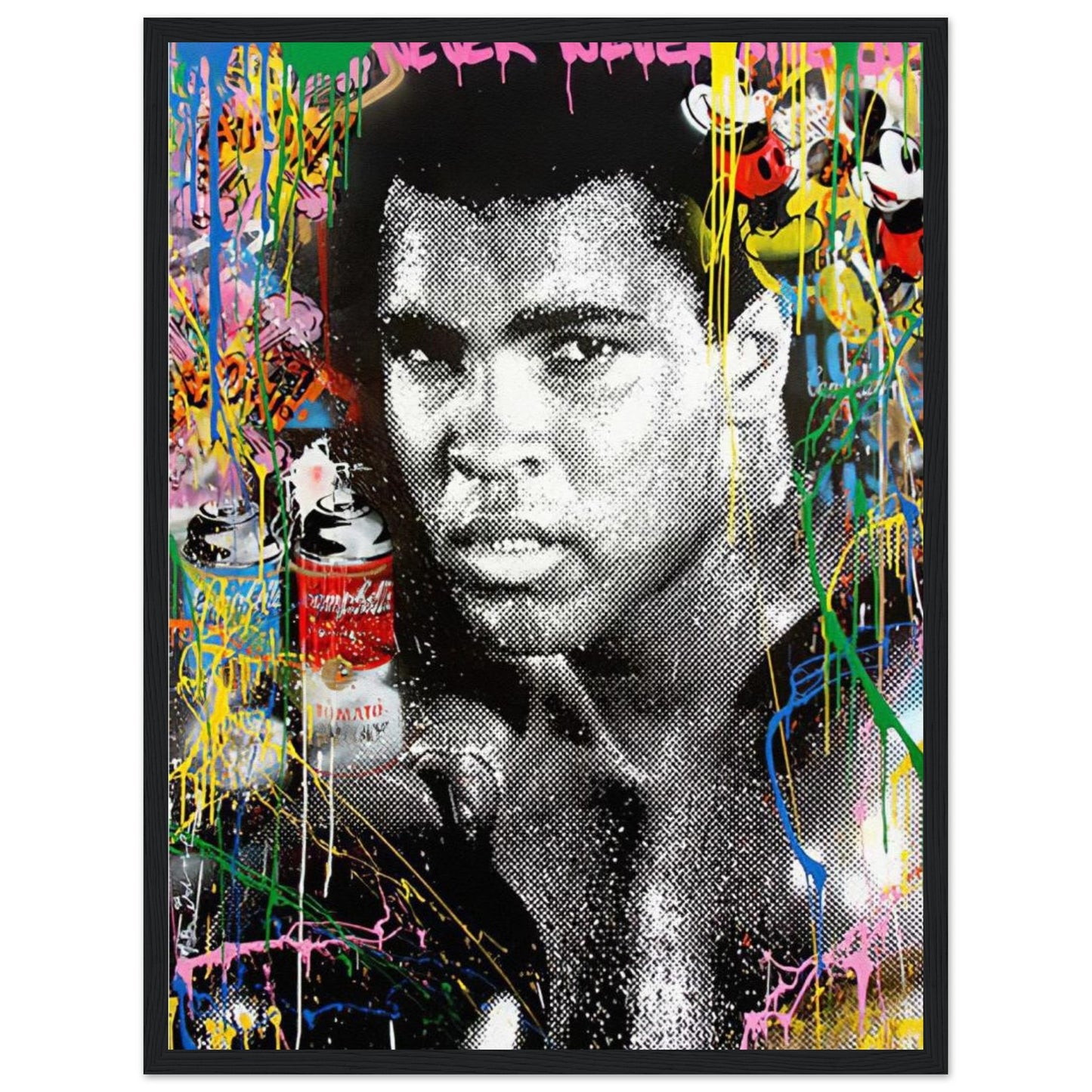 Muhammad Ali - Grafiti Art - Poster
