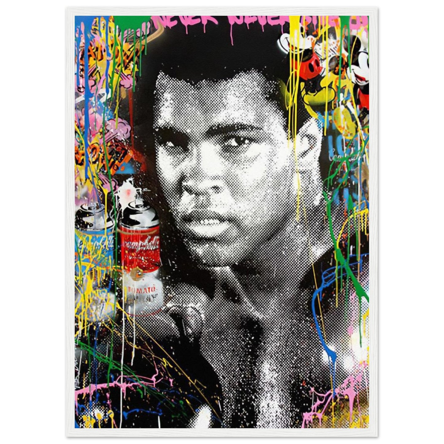 Muhammad Ali - Grafiti Art - Poster