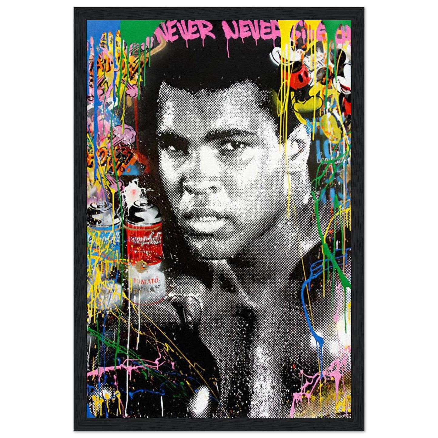Muhammad Ali - Grafiti Art - Poster
