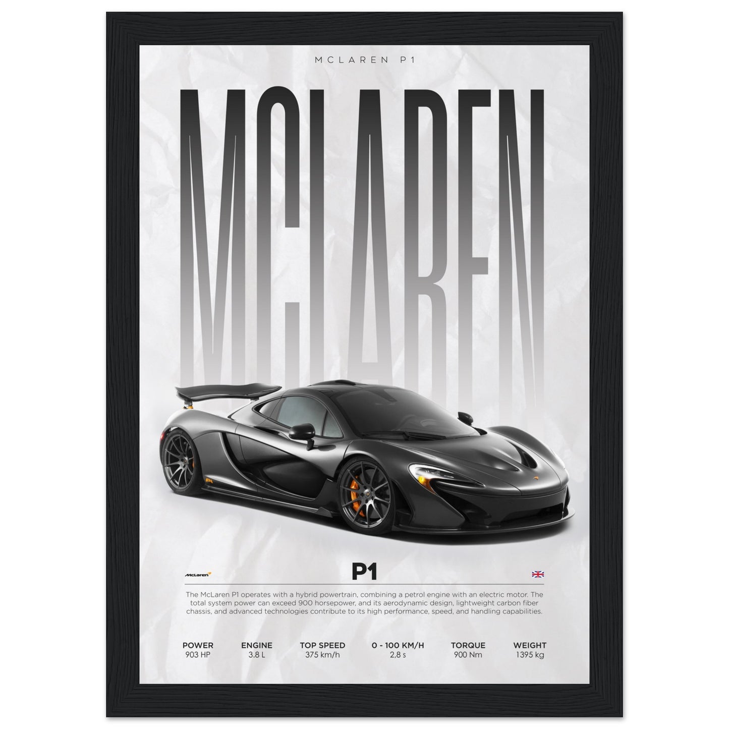Mclaren - P1 - Poster