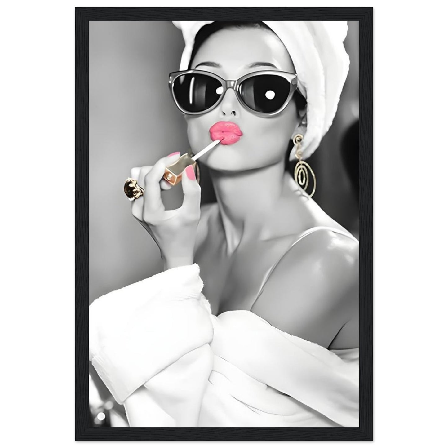 Lets make up - Retro Art - Poster