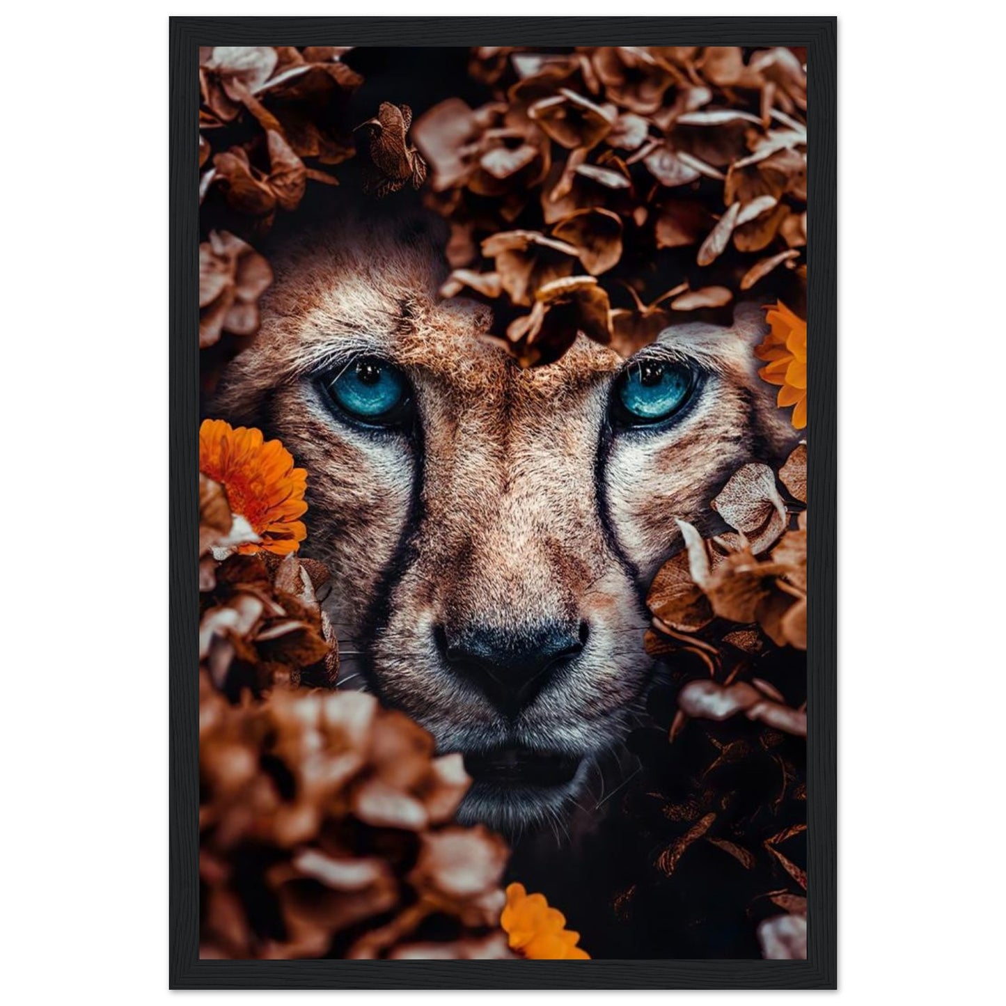 Gepard - Blätter - Poster