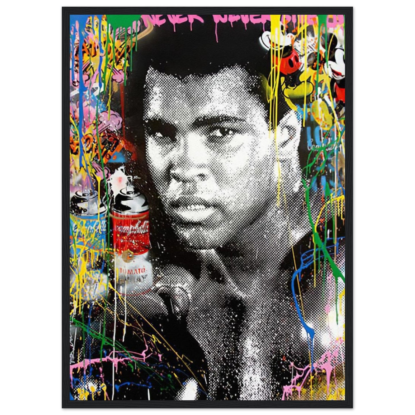 Muhammad Ali - Grafiti Art - Poster