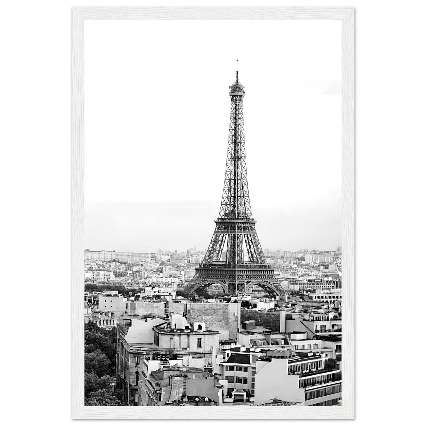 Eiffel tower - Retro Art - Poster