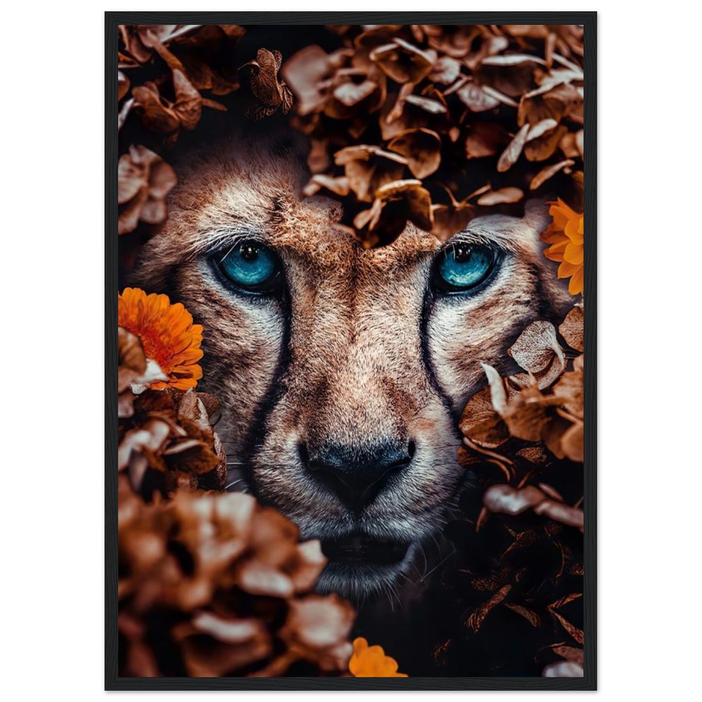 Gepard - Blätter - Poster