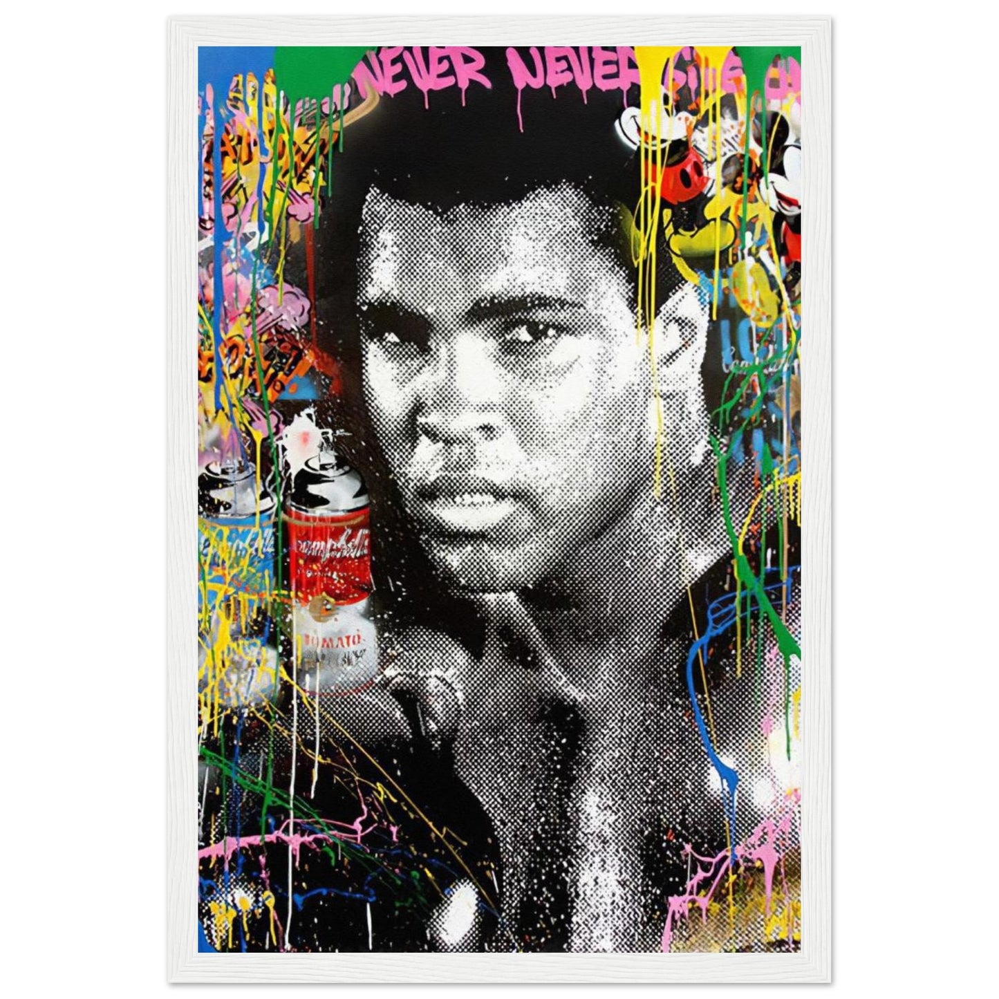 Muhammad Ali - Grafiti Art - Poster