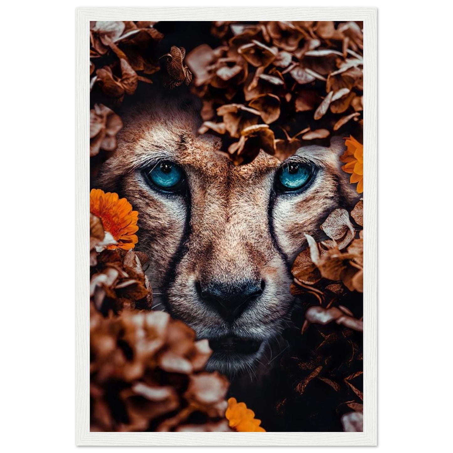 Gepard - Blätter - Poster