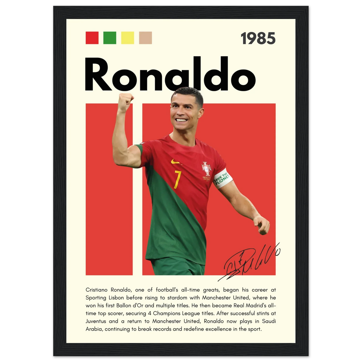 Football Legends Poster