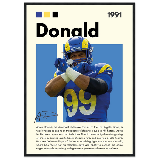 Donald – NFL – Poster (X Celebration)
