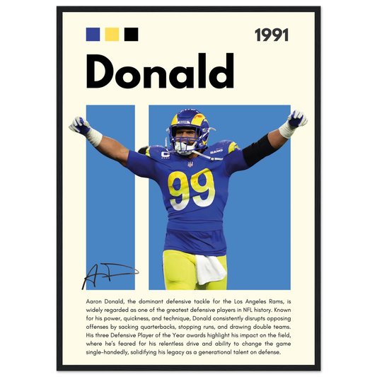 Donald – NFL – Poster