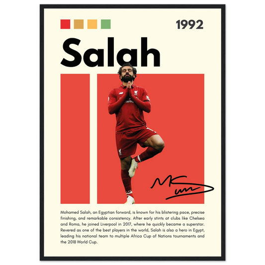 Mohamed Salah – Football – Poster