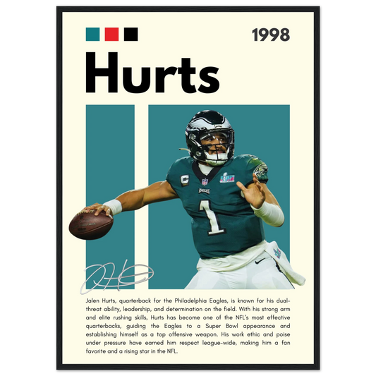 Hurts – NFL – Poster (In Action)