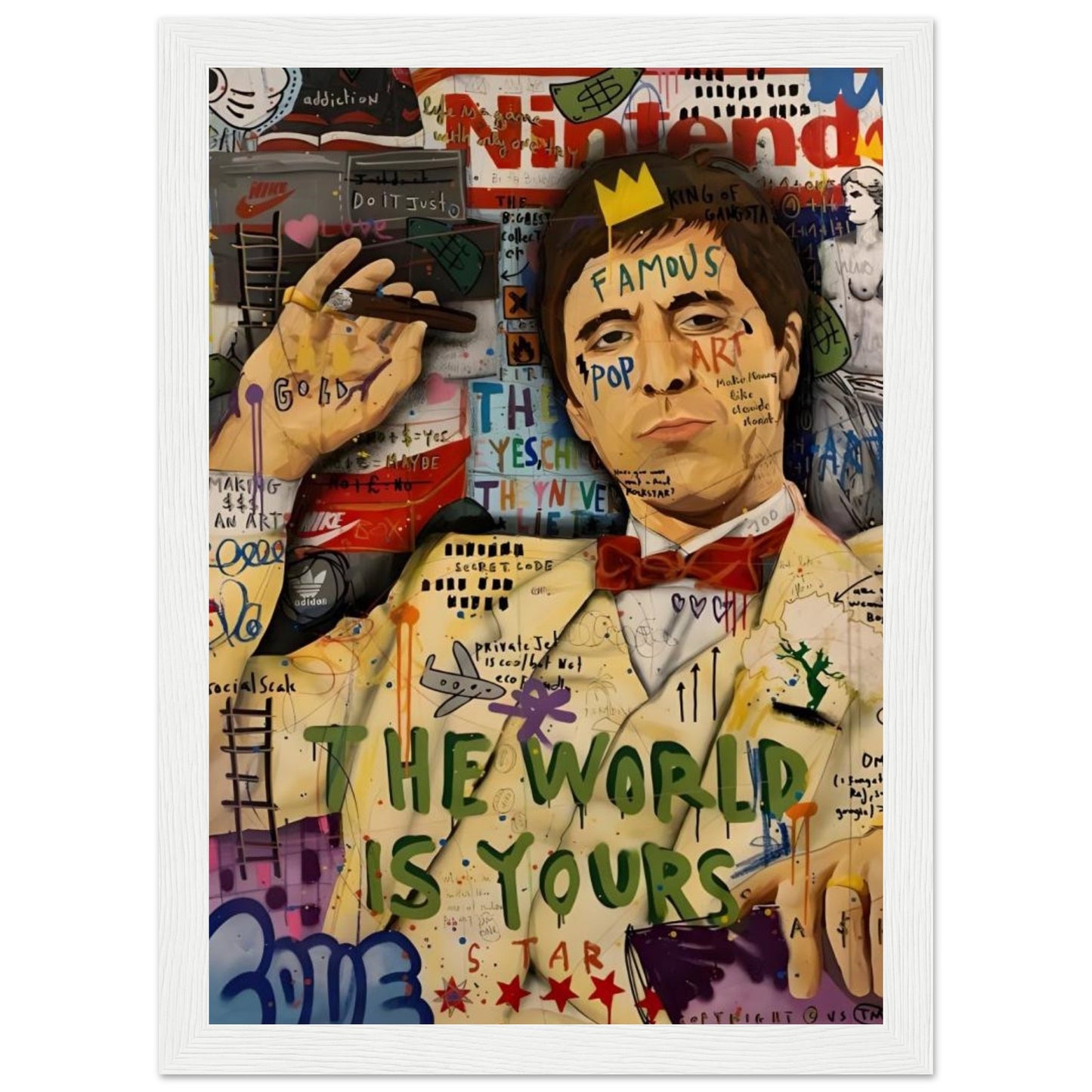 The World Is Yours - Graffiti Art - Poster