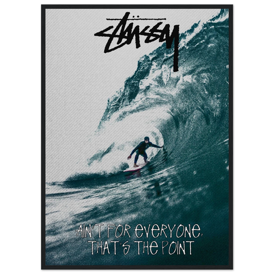 Wave Rider Statement – Streetwear – Poster