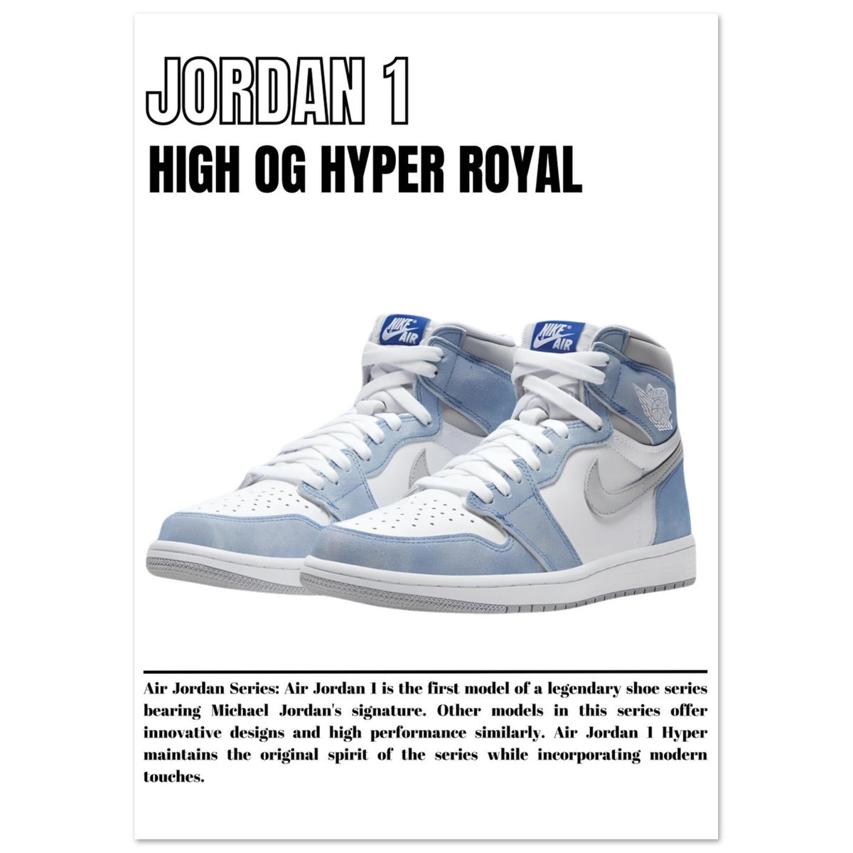 Jordan - One High - Poster – Posters-4u