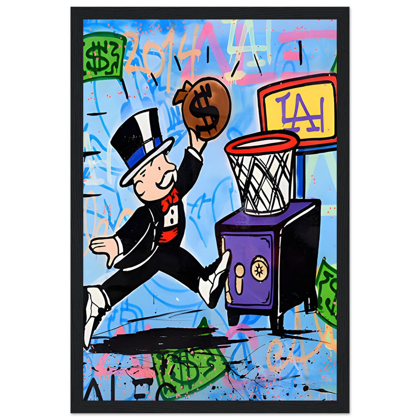 Mr. Monopoly - Graffiti - Poster