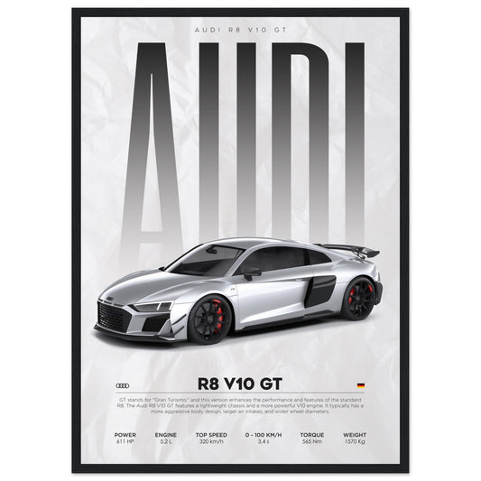 Audi - R8 - Poster