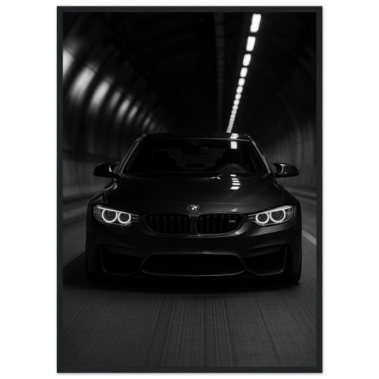 BMW M4 Night Run – Car – Poster