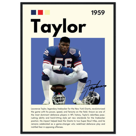 Taylor – NFL – Poster