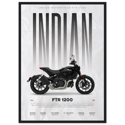 FTR 1200 - Indian - Poster