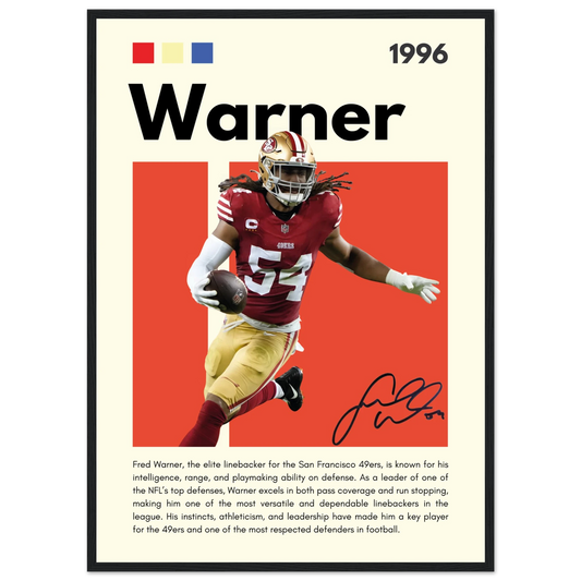Warner – NFL – Poster