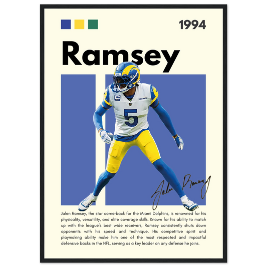 Ramsey – NFL – Poster