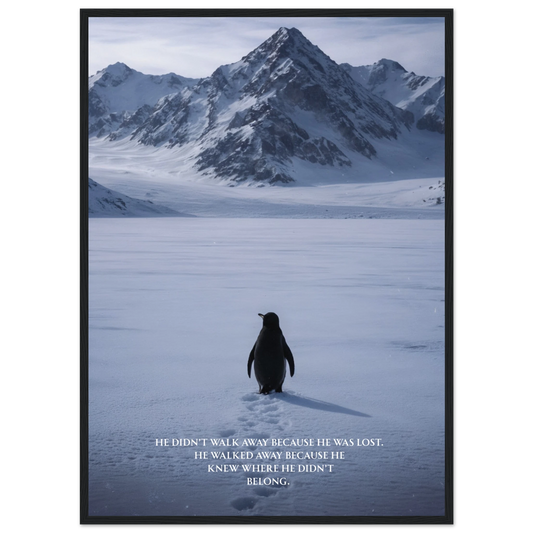 Nihilist Penguin – Belong – Poster