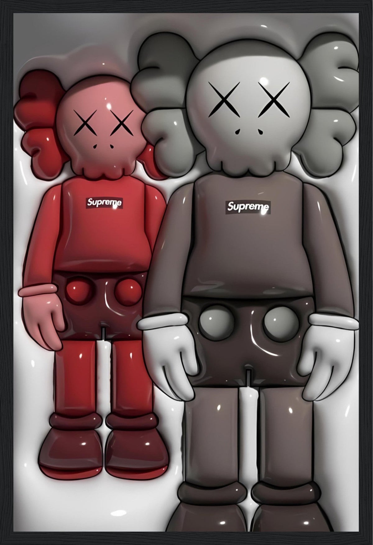 2 Kaws - 3D - Art