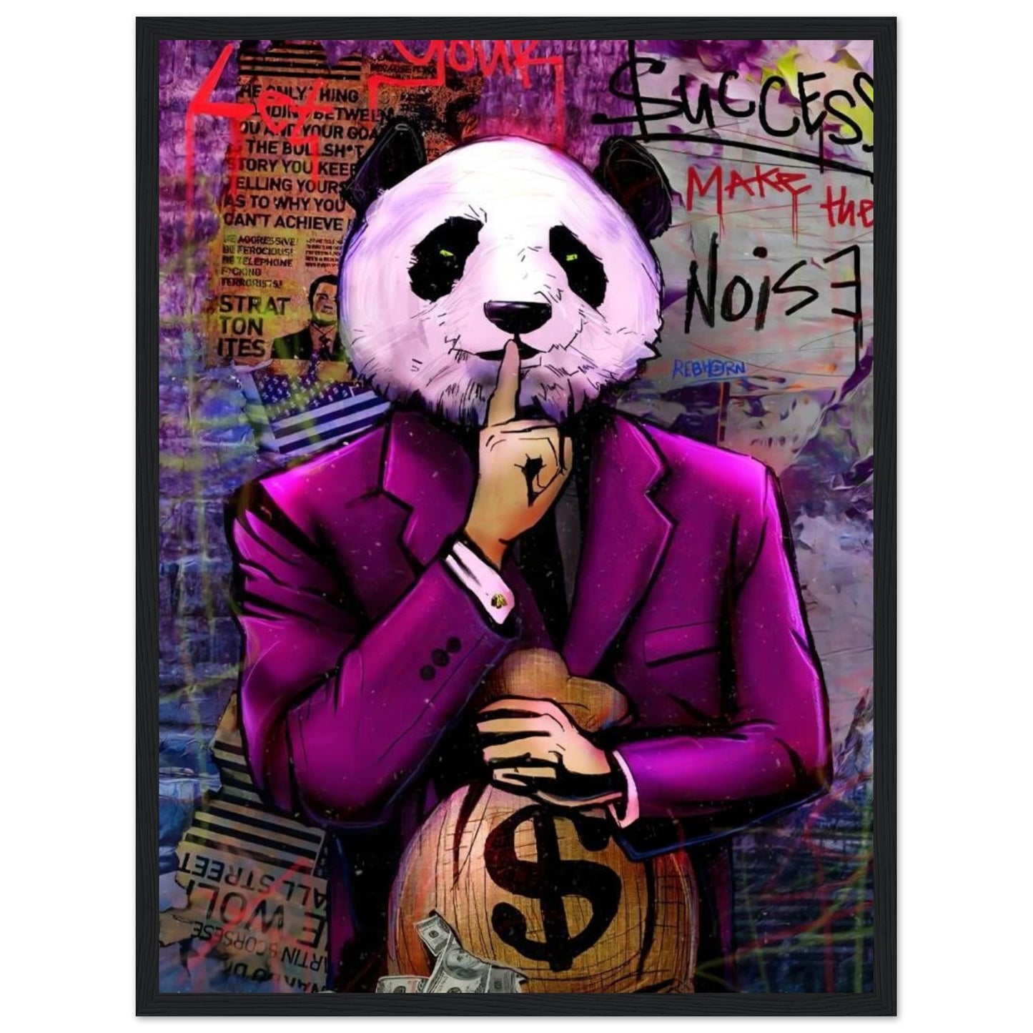 Rich Panda - Graffiti Art - Poster