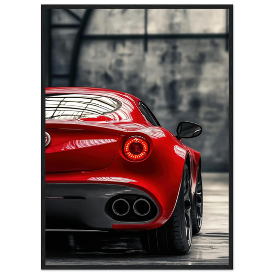 Alfa Romeo – Modern Rear Elegance – Poster