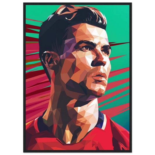 Cristiano Ronaldo Pop Art – Football – Poster