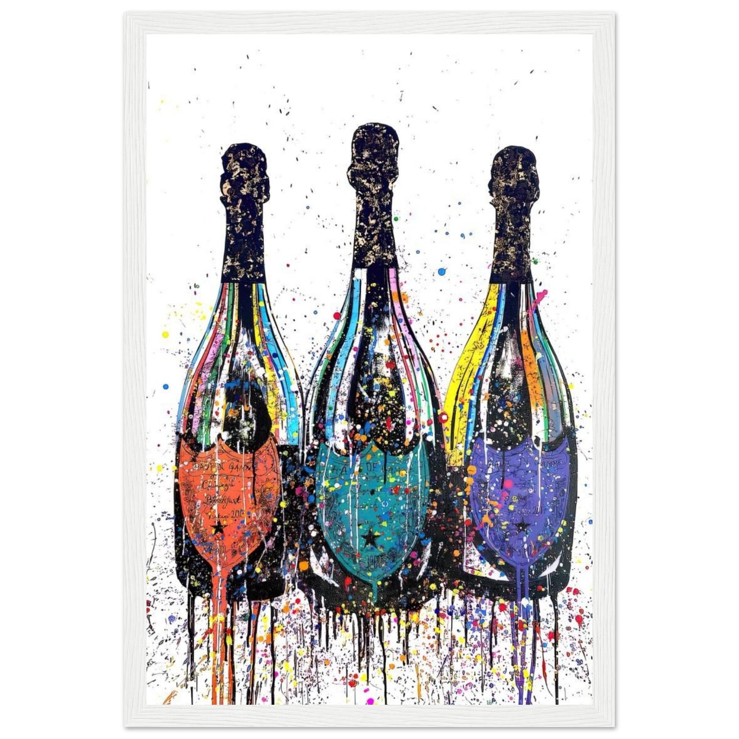 Dom Pérignon - Graffiti-Kunst - Poster