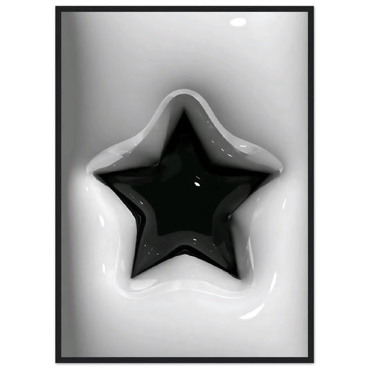 Black Star - 3D - Art