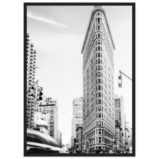 Flatiron Building - Retro Art - Poster