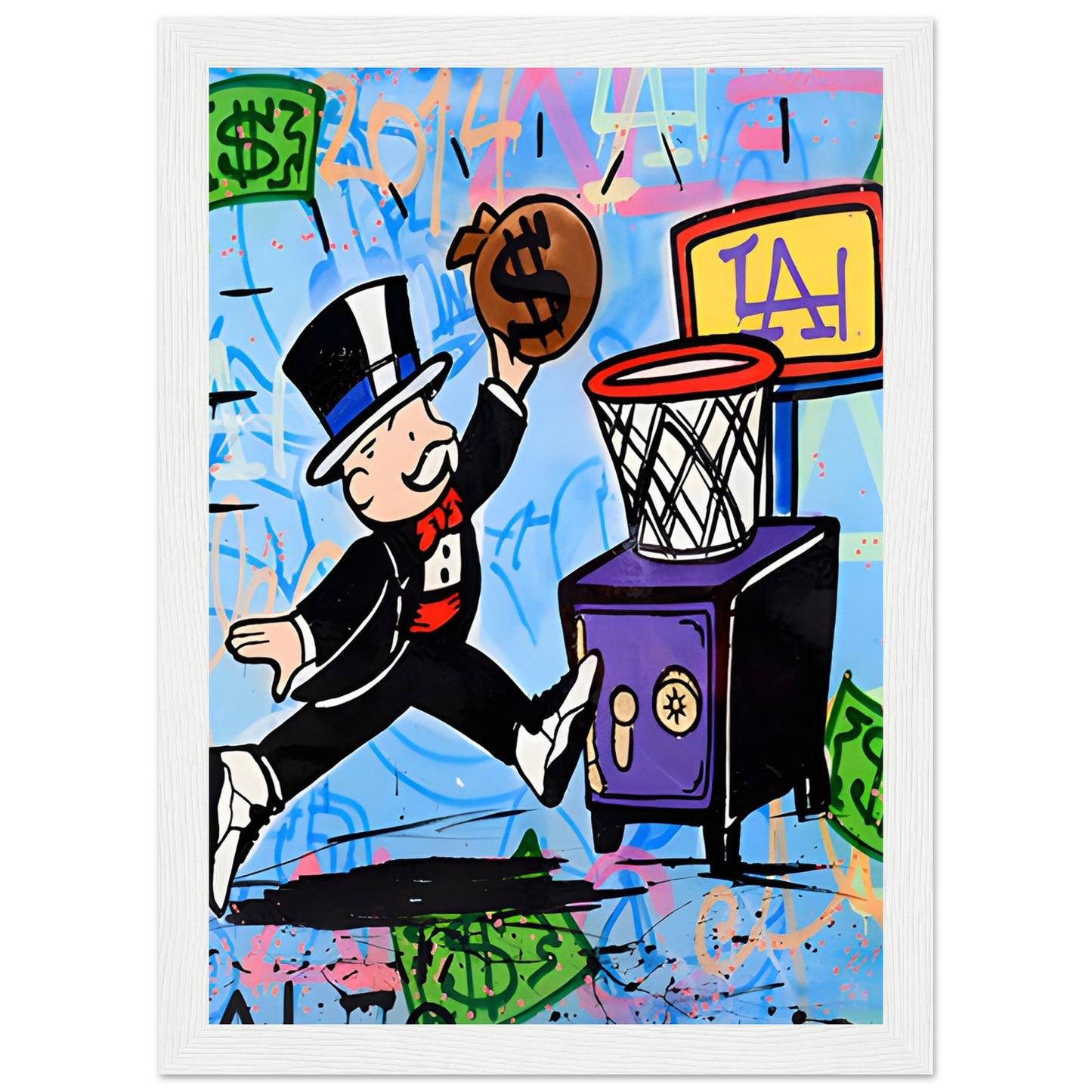 Mr. Monopoly - Graffiti - Poster