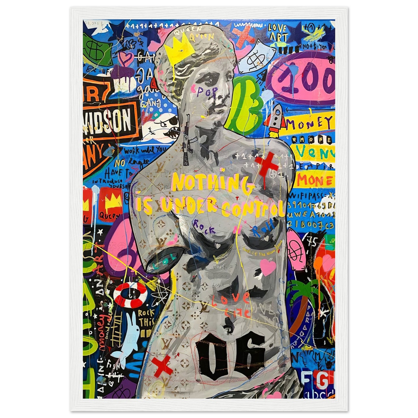 Nothing is under control - Graffiti Art - Poster