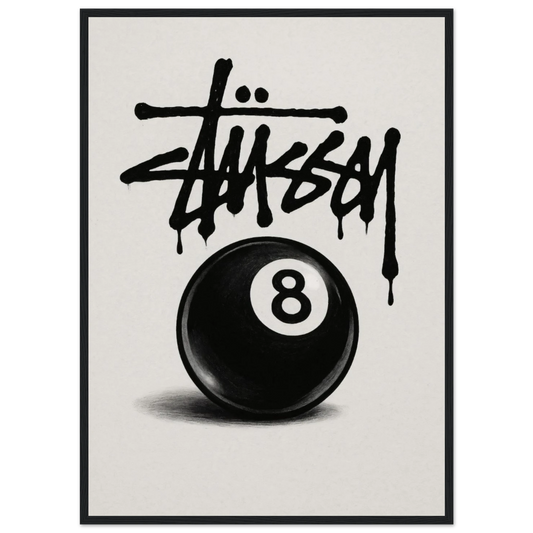 Graffiti 8 Ball – Streetwear – Poster