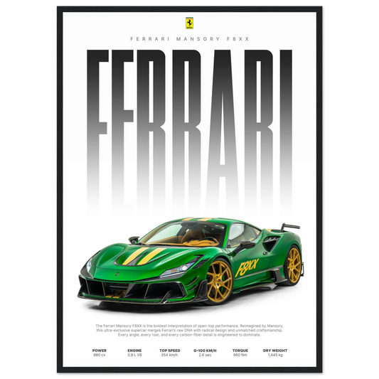 Ferrari Mansory F8XX – Cars – Poster