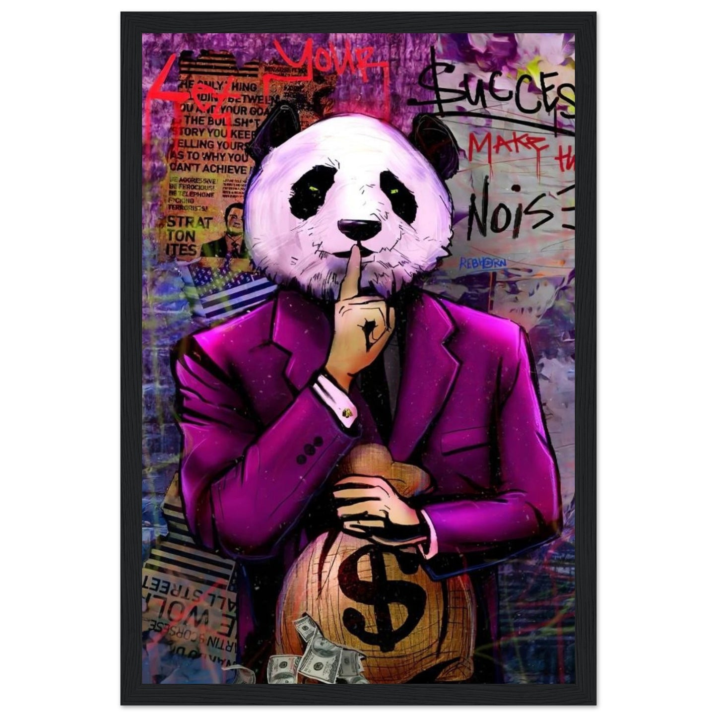 Rich Panda - Graffiti Art - Poster