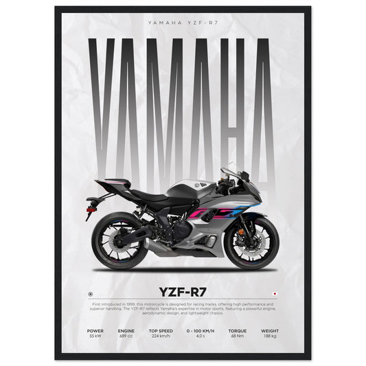 YZF R7 - Yamaha - Poster