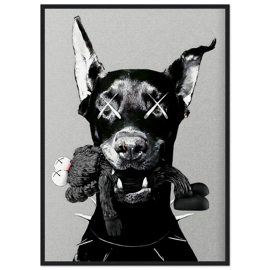Doberman Street Icon – Fashion – Poster