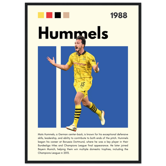 Mats Hummels – Football – Poster