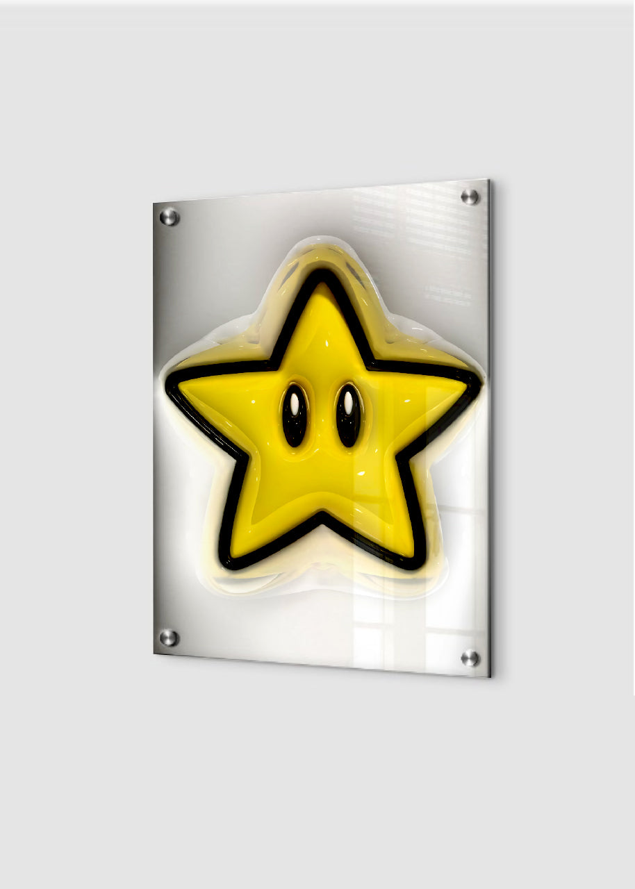 Mario Star - 3D - Art
