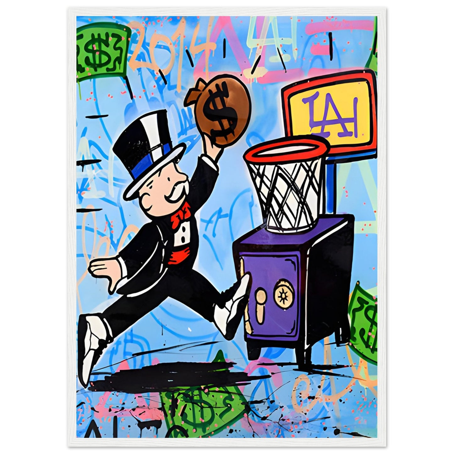 Mr. Monopoly - Graffiti - Poster