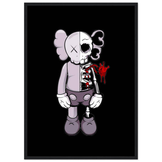 skeleton - Kaws - Poster