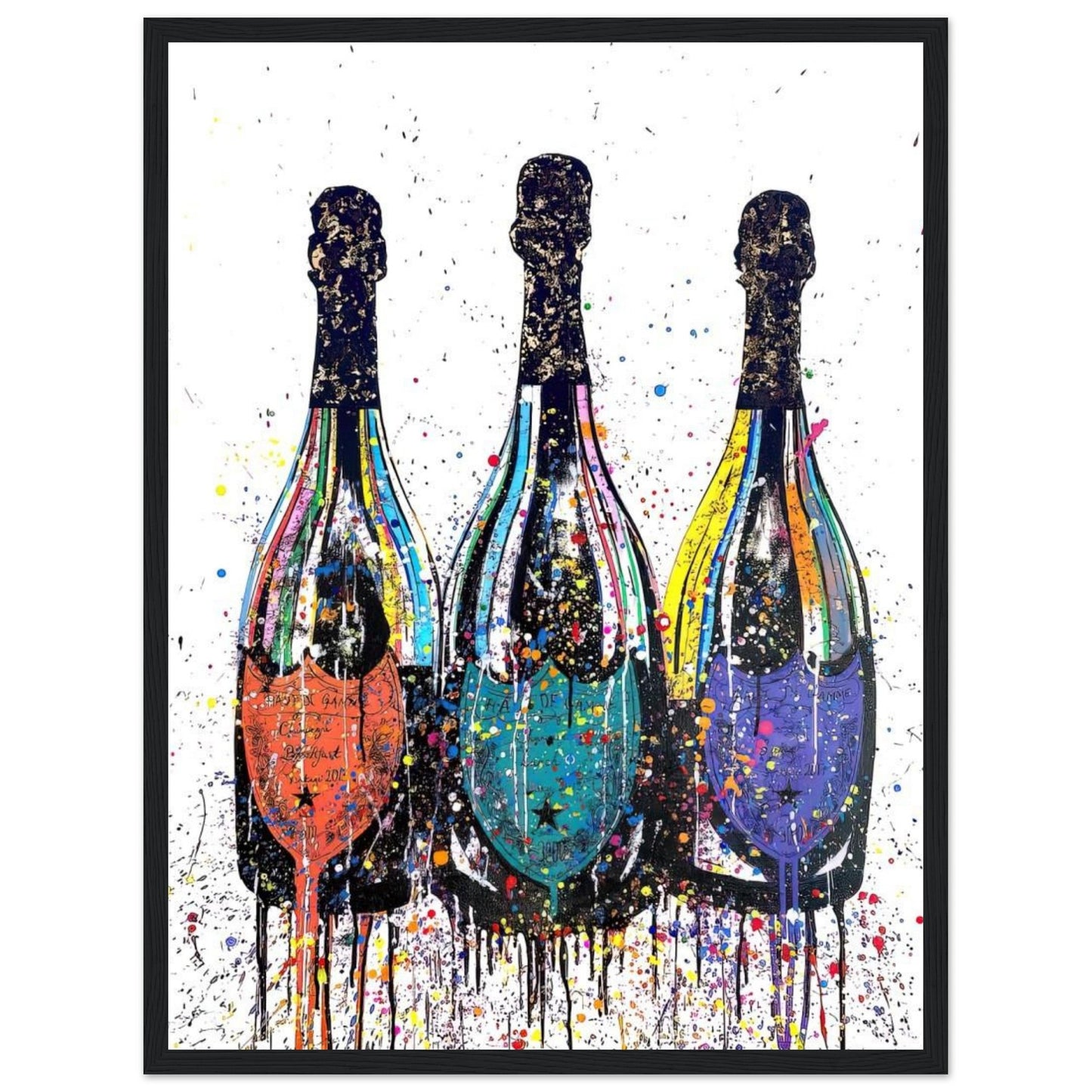 Dom Pérignon - Graffiti-Kunst - Poster