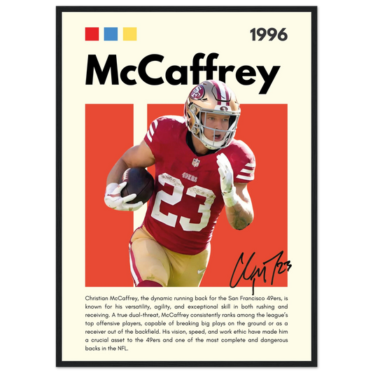 McCaffrey – NFL – Poster